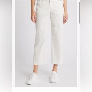 Frank and Eileen Westport Italian Wide-Leg Crop Jeans